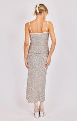 Sadie & Sage Luster Sequin Maxi Skirt
