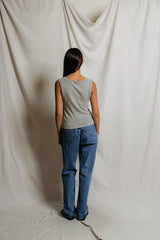Perfectwhitetee Vicky Hemp Cotton Striped Tank