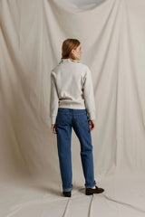 Perfectwhitetee Zia Waffle Knit Pullover