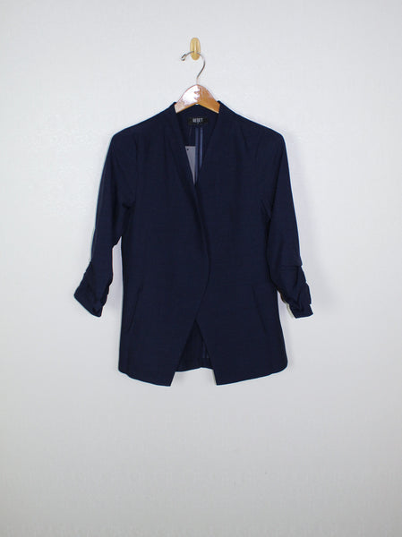 Reset By Jane Ruched Sleeve Blazer