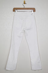 Mother Insider Crop Step Fray