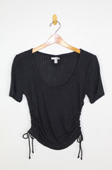 Amuse Roam SS Ruched Top