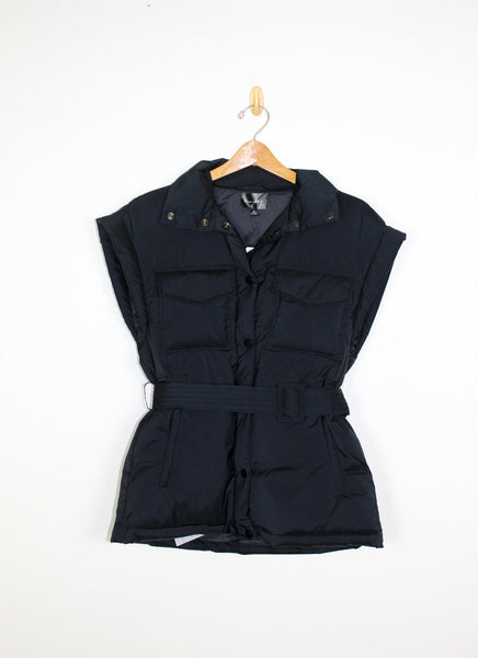 Line Teddy Puffer Vest