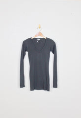 LA Made Fitted V Neck Tunic